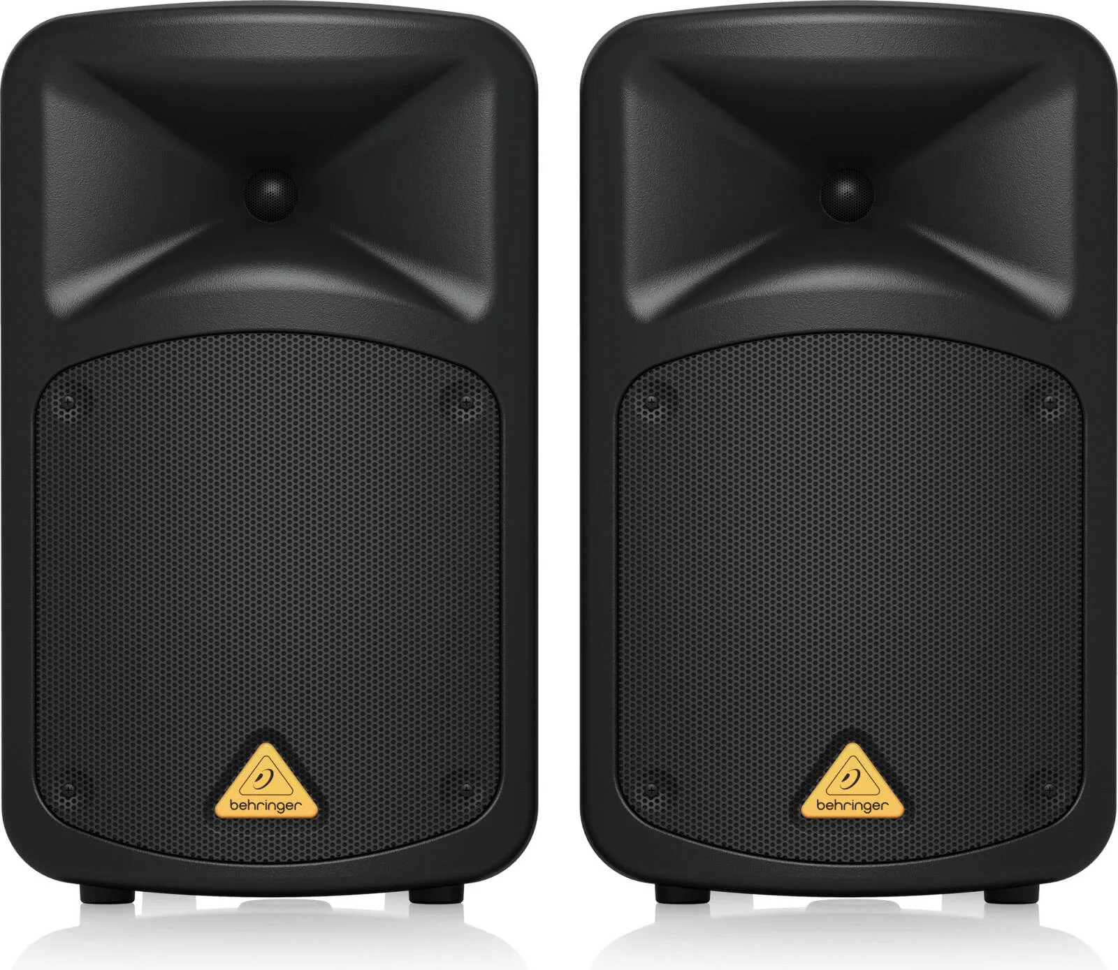 سیستم صوتی قابل حمل فوق فشرده 500 واتی 8 کاناله بهرینگر مدل EPS500MP3 با پخش کننده MP3، ریورب و قابلیت اتصال بی سیم، مشکی | EPS500MP3