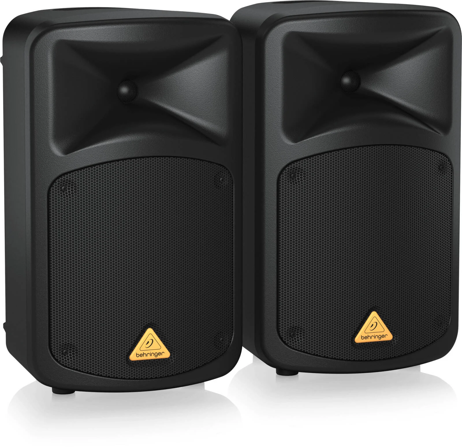 سیستم صوتی قابل حمل فوق فشرده 500 واتی 8 کاناله بهرینگر مدل EPS500MP3 با پخش کننده MP3، ریورب و قابلیت اتصال بی سیم، مشکی | EPS500MP3