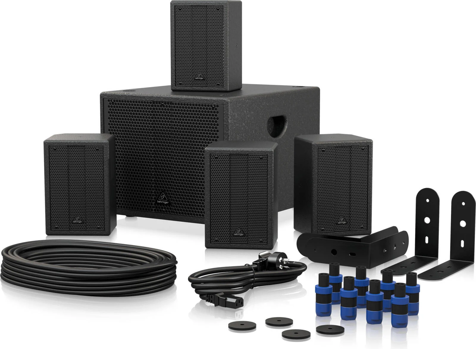 باندل Behringer SAT 1004، باندل کامل بلندگوی نصب PUB با بلندگوی PA پسیو 4 اینچی و ساب ووفر PA اکتیو 8 اینچی و موارد دیگر | باندل SAT 1004 باندل Behringer SAT 1004، باندل کامل بلندگوی نصب PUB با بلندگوی PA پسیو 4 اینچی و ساب ووفر PA اکتیو 8 اینچی و موارد دیگر | باندل SAT 1004