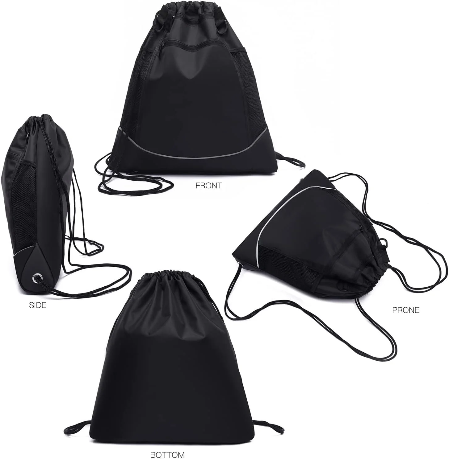 کیف کوله پشتی بند دار Showay، کوله پشتی ورزشی مسافرتی مردانه و زنانه، کیف مناسب بسکتبال، فوتبال، شنا و دوچرخه سواری.