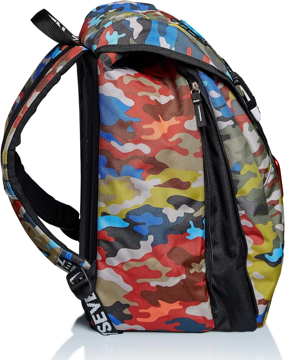 کوله پشتی سون، طرح استتار ماجراجویی، مناسب نوجوانان، دختران و پسران، ظرفیت بزرگ، برای مدرسه، ورزش و اوقات فراغت، طراحی ایتالیایی، سبز