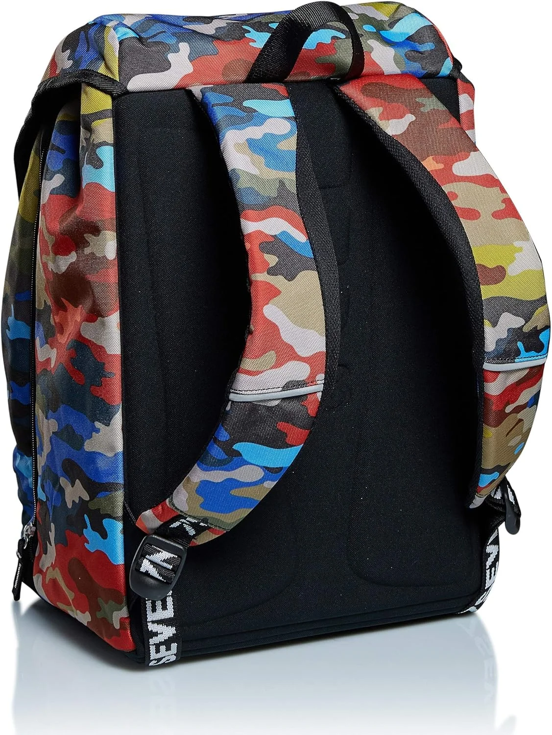 کوله پشتی سون، طرح استتار ماجراجویی، مناسب نوجوانان، دختران و پسران، ظرفیت بزرگ، برای مدرسه، ورزش و اوقات فراغت، طراحی ایتالیایی، سبز