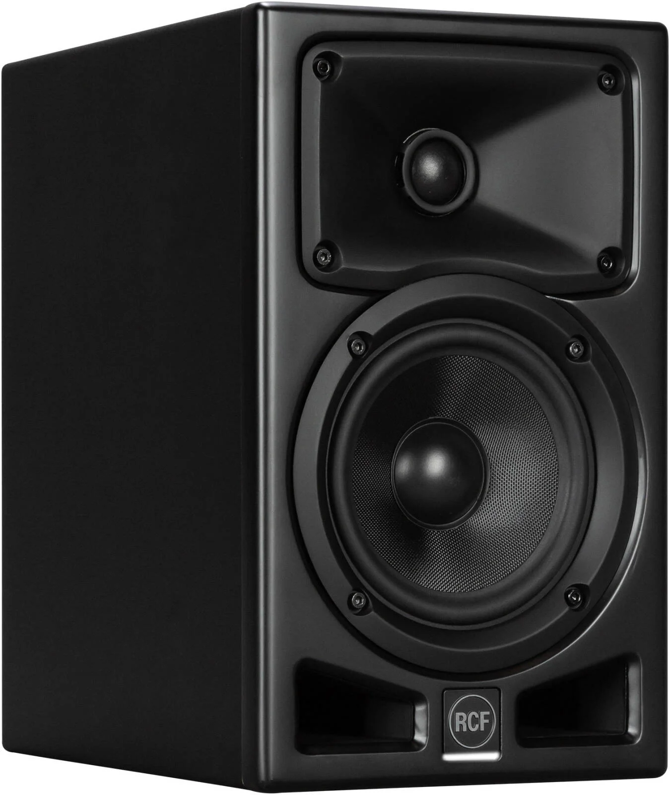 مانیتور استودیویی اکتیو RCF AYRA PRO5، ووفر 5 اینچی، تیوتر 1 اینچی، آمپلی فایر 100 واتی کلاس D بای-امپ، پاسخ فازی 0 درجه، پردازشگر سیگنال دیجیتال FiRPHASE برای میکس دقیق، مشکی | AYRA PRO5 مانیتور استودیویی اکتیو RCF AYRA PRO5، ووفر 5 اینچی، تیوتر 1 اینچی، آمپلی فایر 100 واتی کلاس D بای-امپ، پاسخ فازی 0 درجه، پردازشگر سیگنال دیجیتال FiRPHASE برای میکس دقیق، مشکی | AYRA PRO5