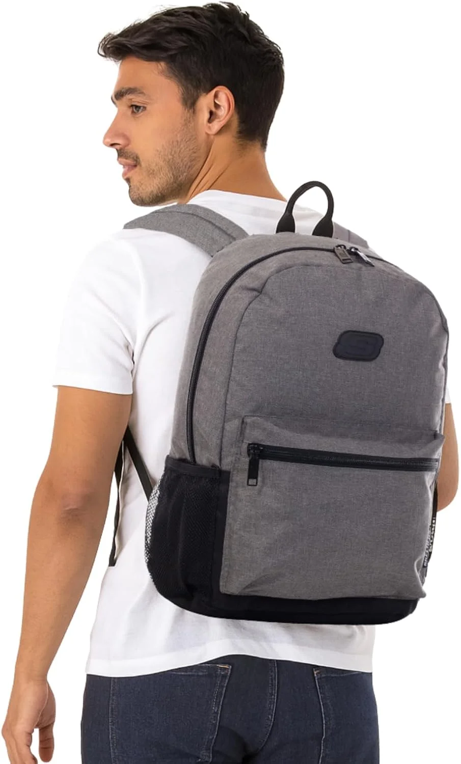 کوله پشتی آخر هفته مردانه و زنانه Skechers، کوله پشتی مسافرتی غیر رسمی، سایز One Size، خاکستری