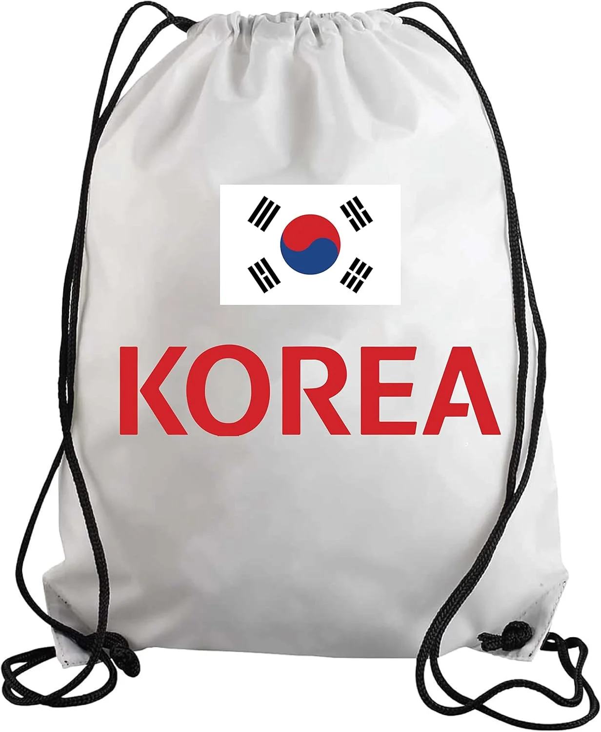 کیف بندکشی فوتبال کره جنوبی برای طرفداران ورزشی، کوله پشتی مناسب برای بزرگسالان و کودکان