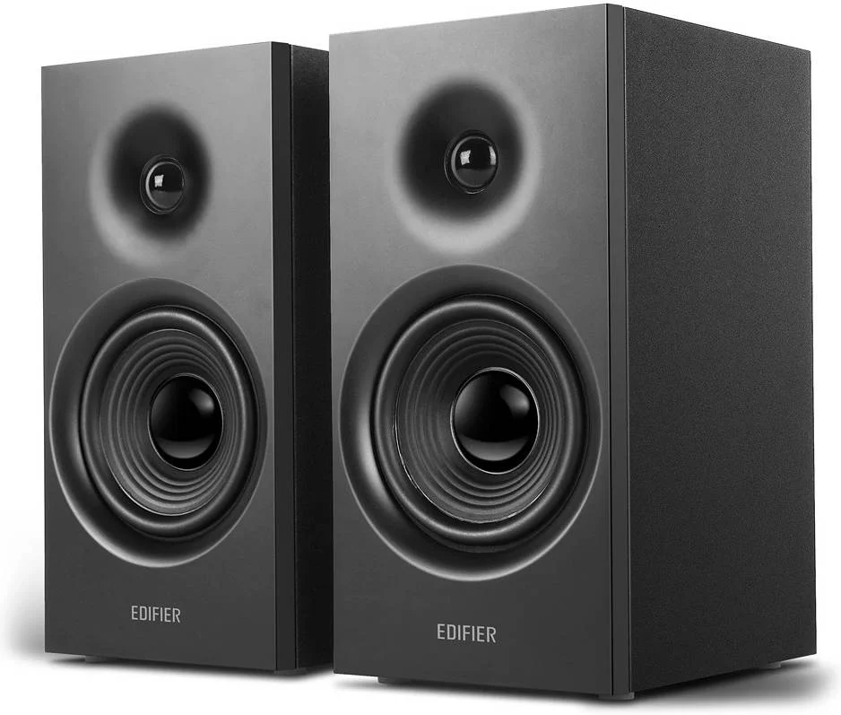 ست اسپیکر بلوتوثی قفسه کتابی Edifier R1080BT، توان خروجی 24 وات RMS، درایورهای باس 4 اینچی + درایورهای تریبل 0.75 اینچی، تراشه DSP داخلی، ورودی BT V5.1 Line In & AUX In، محفظه چوبی کلاسیک، مشکی | 81-06784 ست اسپیکر بلوتوثی قفسه کتابی Edifier R1080BT، توان خروجی 24 وات RMS، درایورهای باس 4 اینچی + درایورهای تریبل 0.75 اینچی، تراشه DSP داخلی، ورودی BT V5.1 Line In & AUX In، محفظه چوبی کلاسیک، مشکی | 81-06784