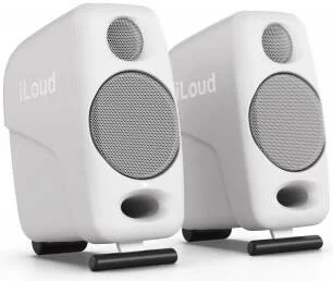 IK Multimedia iLoud Micro Monitor Pair، سیستم مانیتور فوق فشرده با 2 بلندگوی 25 واتی، درایورهای 3 اینچی، توییترهای گنبدی ابریشمی 3/4 اینچی، 3 سوییچ EQ، سفید | IP-ILOUD-MMW-IN IK Multimedia iLoud Micro Monitor Pair، سیستم مانیتور فوق فشرده با 2 بلندگوی 25 واتی، درایورهای 3 اینچی، توییترهای گنبدی ابریشمی 3/4 اینچی، 3 سوییچ EQ، سفید | IP-ILOUD-MMW-IN