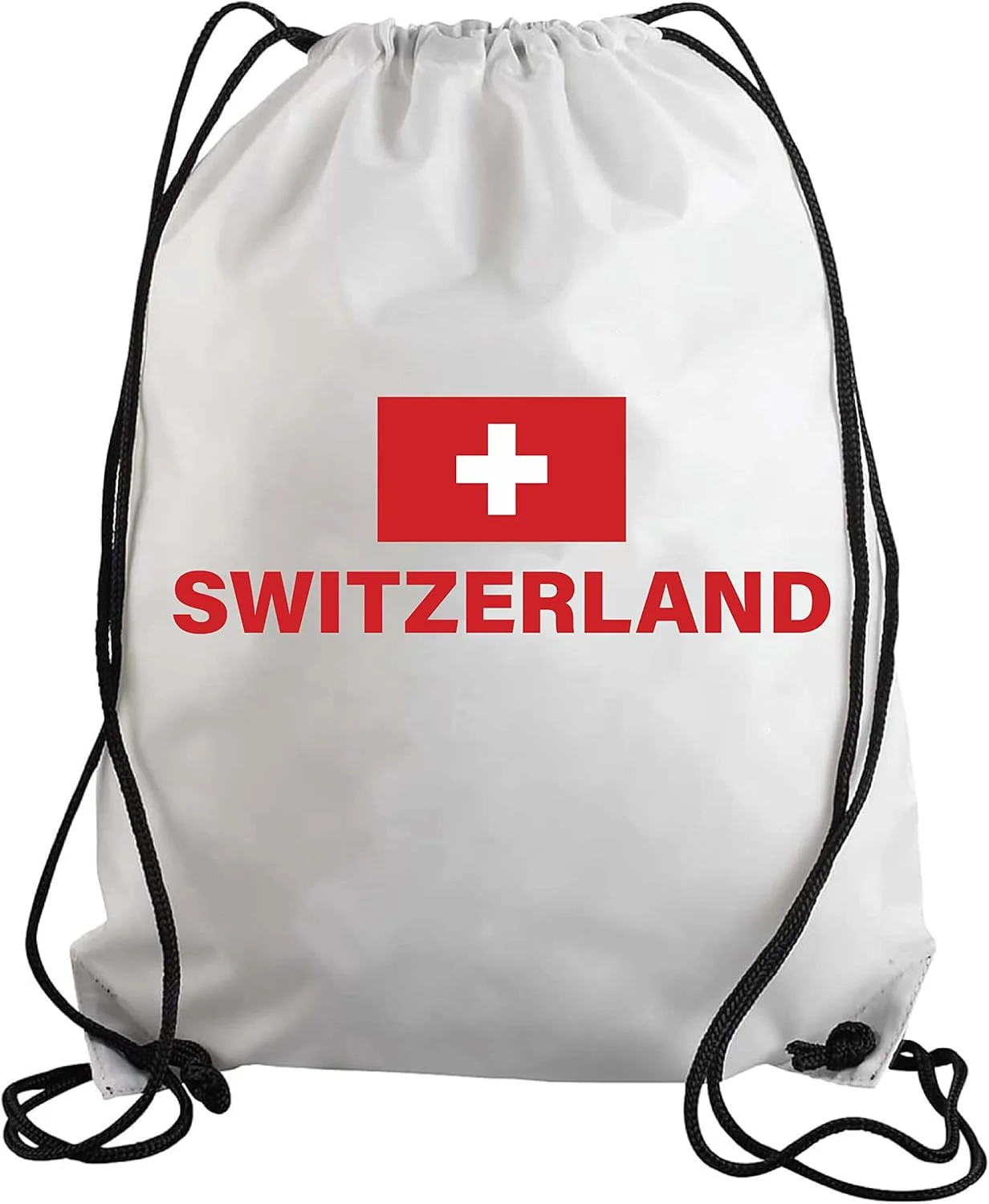 کیف بندکشی فوتبال سوئیس برای طرفداران ورزشی، کوله پشتی مناسب برای بزرگسالان و کودکان