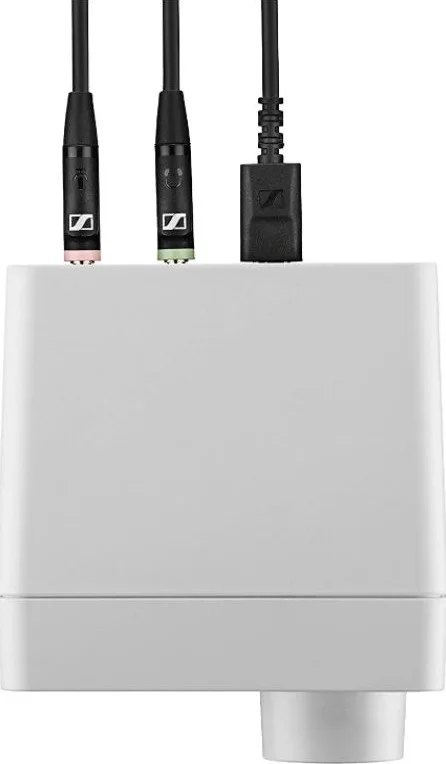 کارت صدای اکسترنال/ DAC گیمینگ Sennheiser EPOS GSX 300 با صدای فراگیر 7.1، تنظیمات EQ صوتی با وضوح بالا برای بازی، تقویت کننده صوتی بازی سازگار با PC و MAC، سفید | 1000307