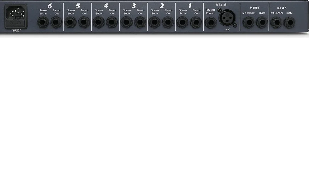 تقویت کننده و میکسر هدفون 6 کاناله PreSonus HP60 - سیستم مانیتورینگ حرفه ای Rackmount با Talkback و میکس های مستقل برای استودیو و اجرای زنده | HP60 تقویت کننده و میکسر هدفون 6 کاناله PreSonus HP60 - سیستم مانیتورینگ حرفه ای Rackmount با Talkback و میکس های مستقل برای استودیو و اجرای زنده | HP60