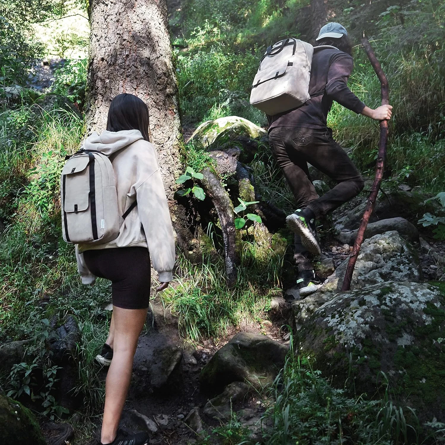 کیف کوله پشتی روزانه تراولان: مبدا - پایدار - ضد سرقت - کوله پشتی با روکش سیلورادور