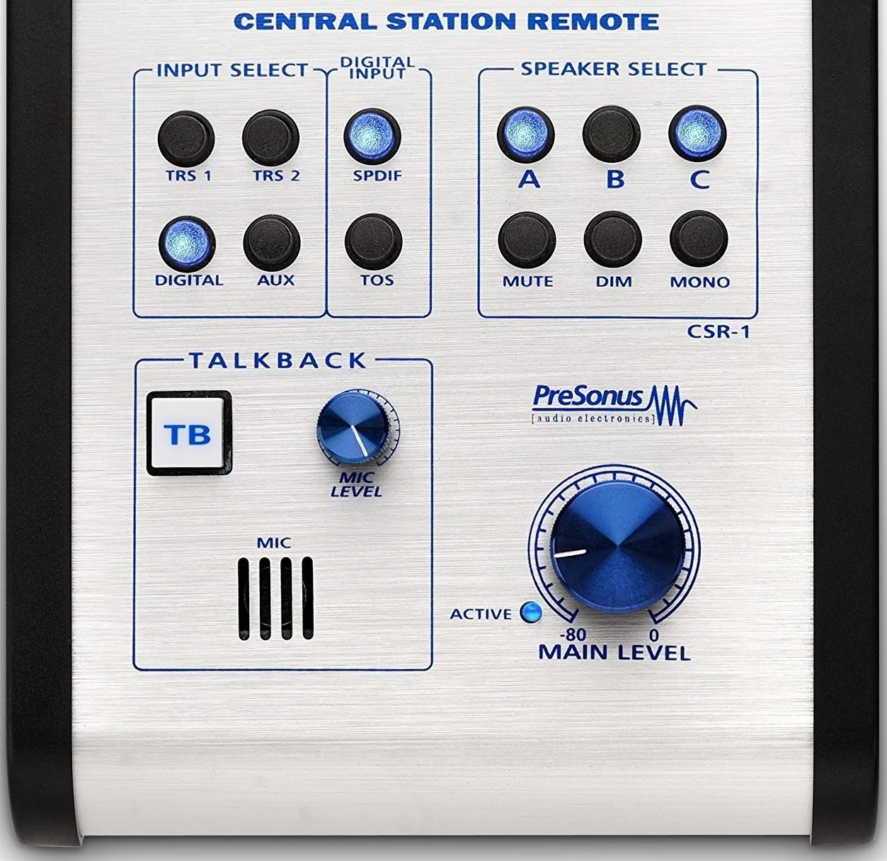 مرکز کنترل استودیویی PreSonus Central Station Plus به همراه ریموت کنترل | Central Station Plus مرکز کنترل استودیویی PreSonus Central Station Plus به همراه ریموت کنترل | Central Station Plus