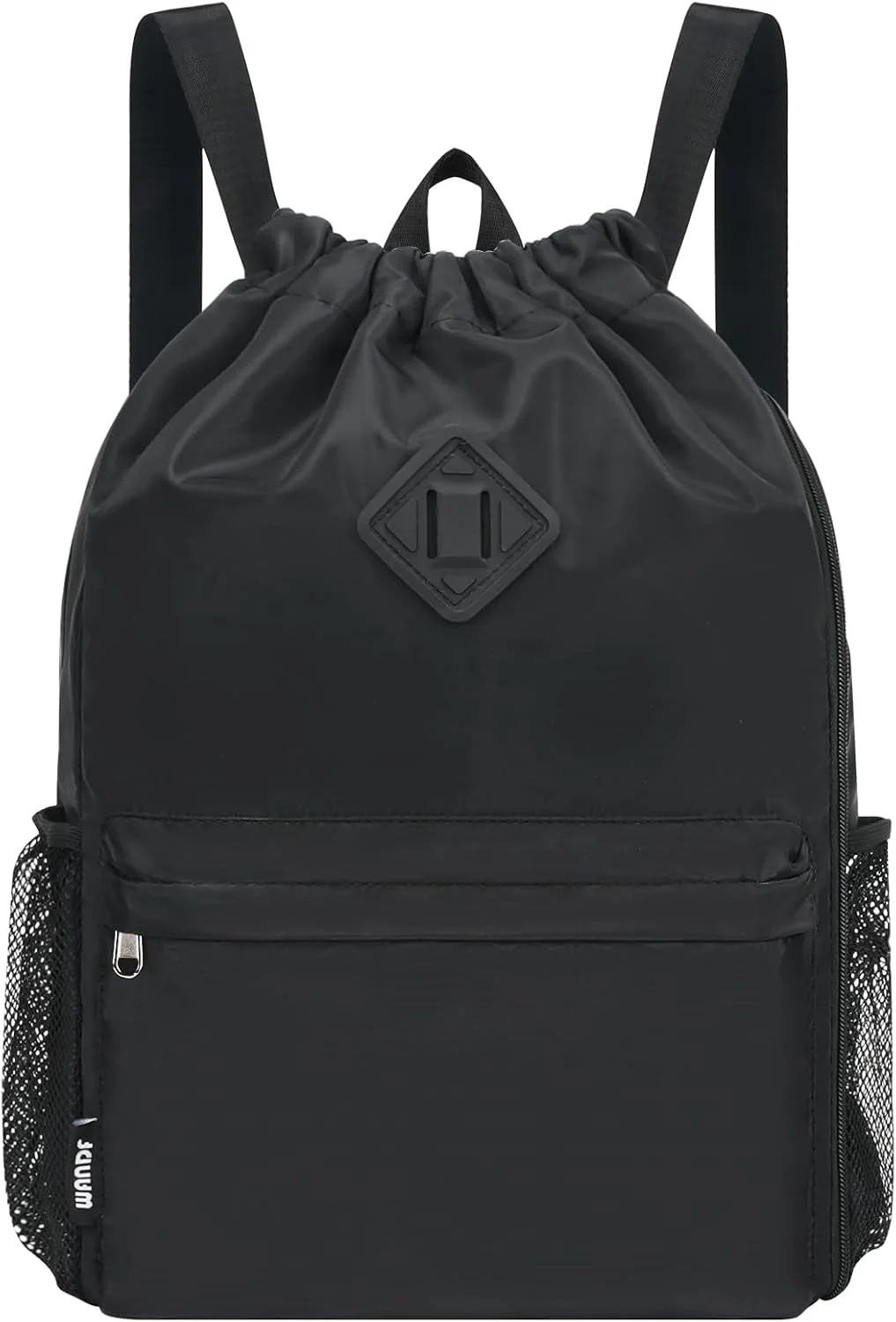 کیف کوله پشتی بند دار WANDF، کیف ورزشی باشگاه با محفظه کفش، کوله پشتی بند دار مقاوم در برابر آب برای زنان و مردان