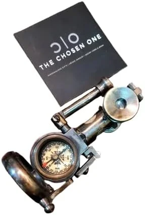 دوربین شکاری برنجی، دوربین شکاری تاشو، تلسکوپ برنجی دست ساز، هدیه برای مردان، هدیه تولد، تلسکوپ دیدبانی، هدیه ساقدوش، هدیه مردانه