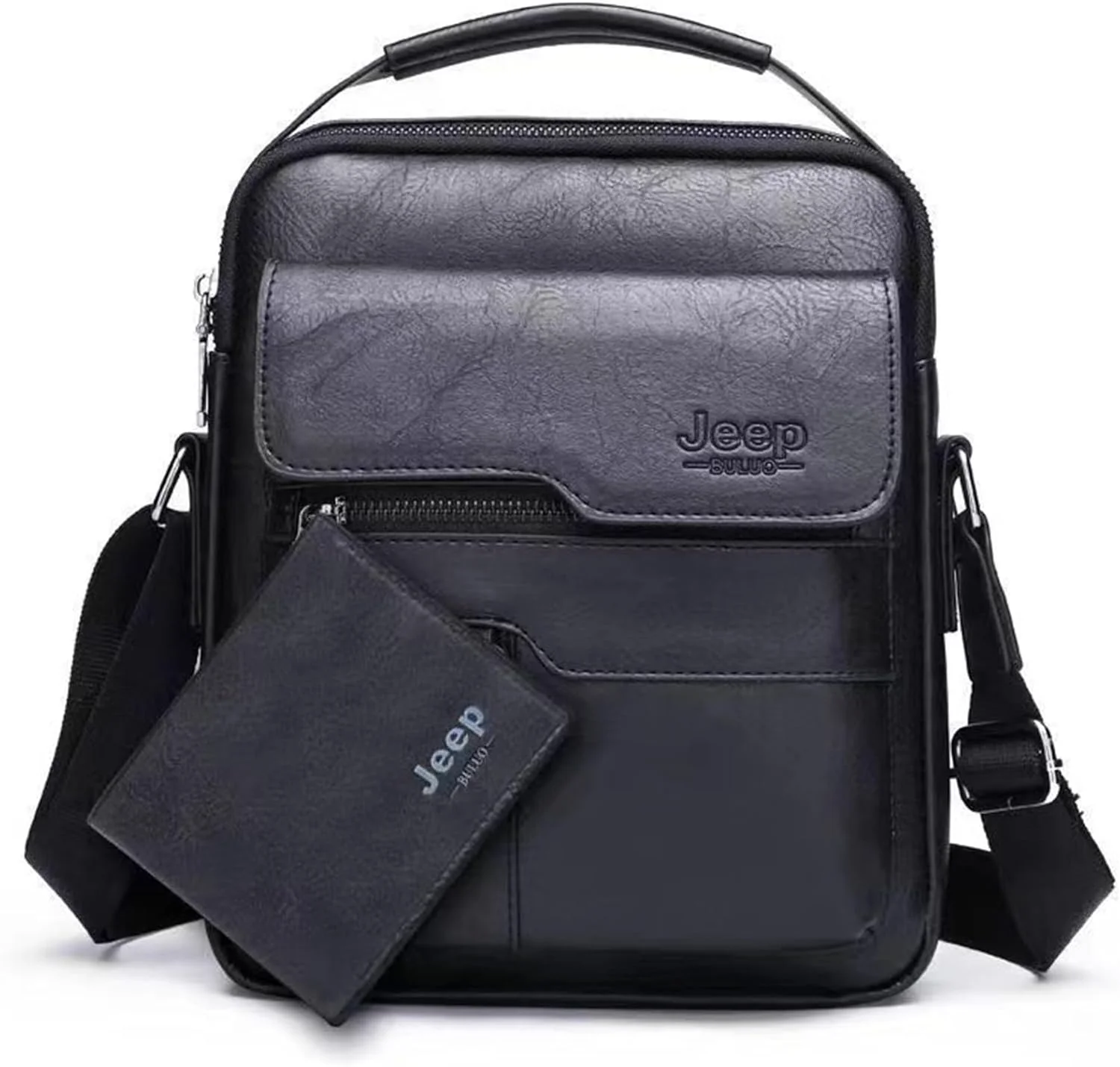 کیف دوشی یک طرفه، کیف سینه ای و شانه ای VUCATIN برای مردان و زنان، کوله پشتی شانه ای غیر رسمی، کیف روزانه چرمی ضد آب با پورت شارژ USB برای مسافرت و پیاده روی