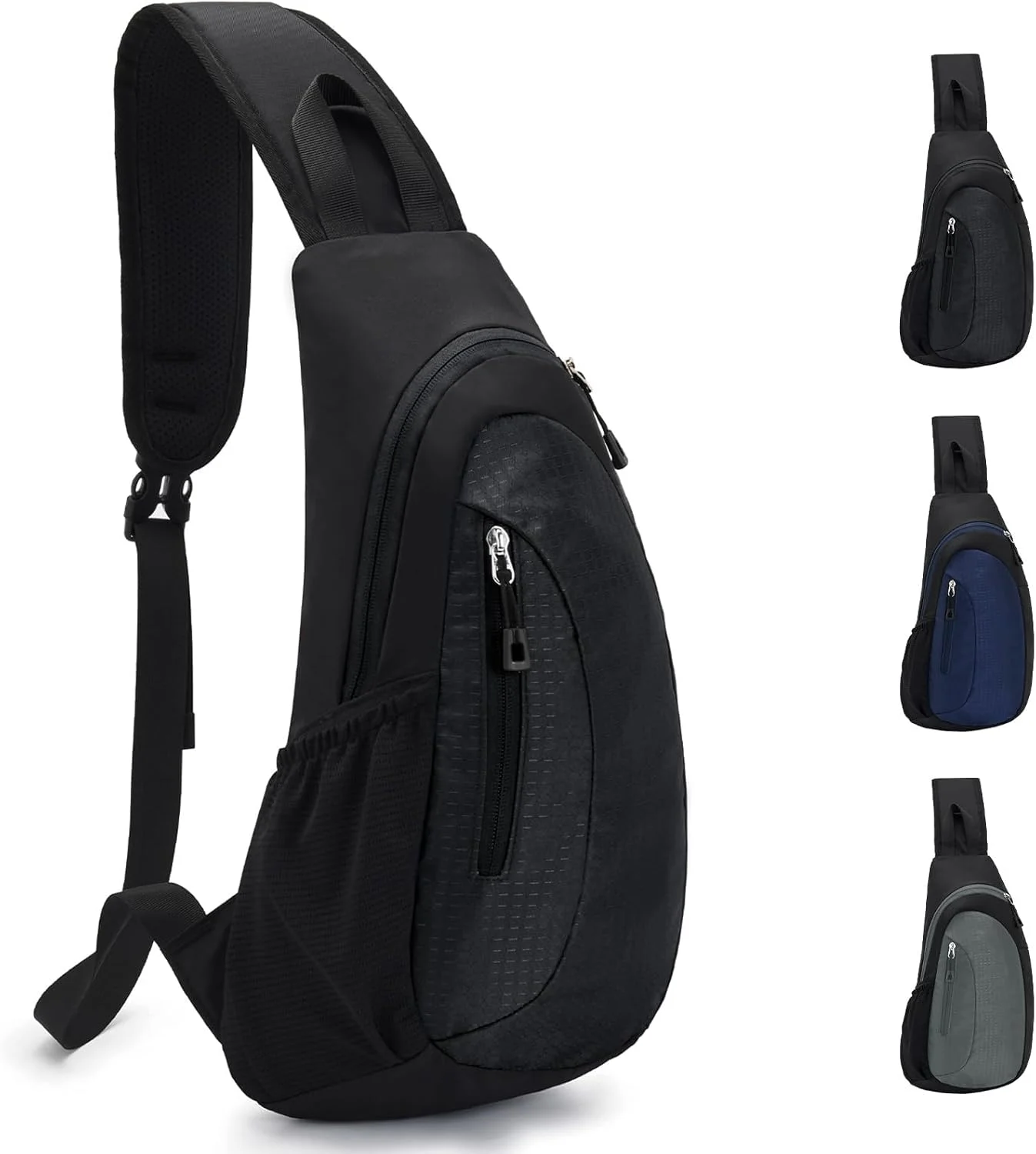 کیف دوشی ضد آب برای آقایان و بانوان، کیف های دوشی، کیف سینه ای، کیف شانه ای سبک وزن با بند قابل تنظیم، کیف های ضربدری و کوله پشتی برای مسافرت، پیاده روی، دویدن و دوچرخه سواری