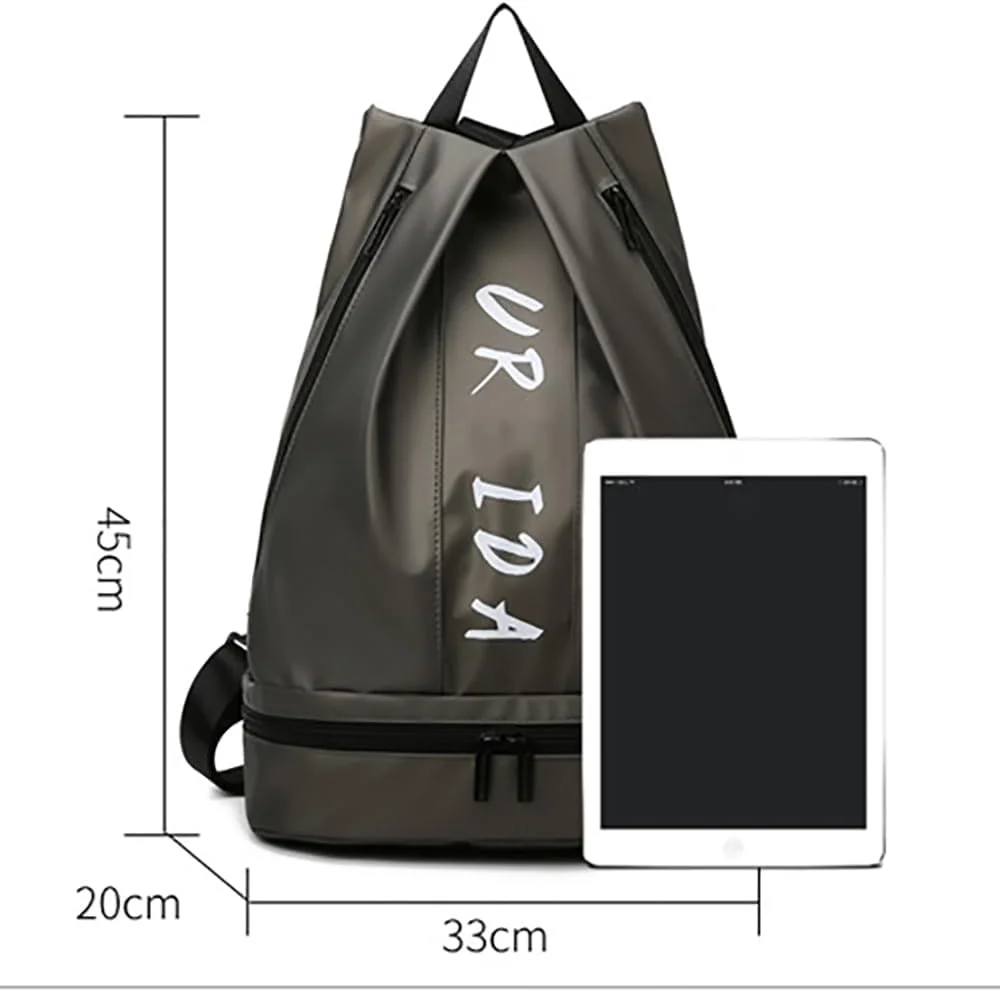 کیف شنا جداکننده خشک و تر، کوله پشتی بند دار قابل حمل ضد آب، مناسب باشگاه ورزشی، استخر و ساحل کیف شنا جداکننده خشک و تر، کوله پشتی بند دار قابل حمل ضد آب، مناسب باشگاه ورزشی، استخر و ساحل