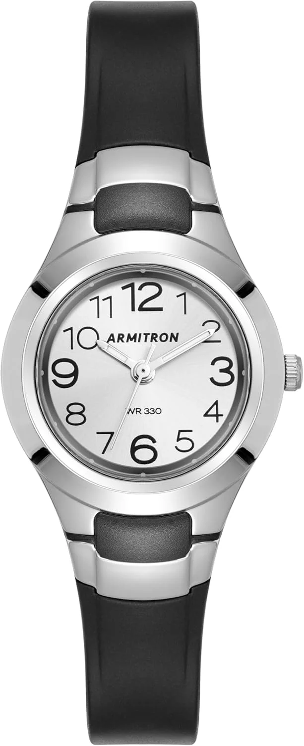 ساعت مچی عقربه ای زنانه آرمitron Sport مدل 25/6418 با صفحه خوانا و بند رزینی