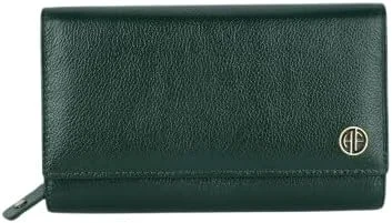 کیف پول چرمی زنانه هاموندز فلای کچر با 8 جای کارت - کیف کلاچ زنانه، کیف پول شیک زنانه، کیف پول زنانه، کیف پول زنانه، سبز، مدرن