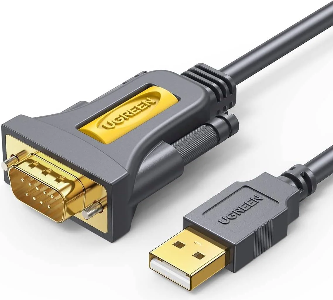کابل تبدیل USB به DB9 RS-232 یوگرین مدل CR104 طول 1 متر | 20210