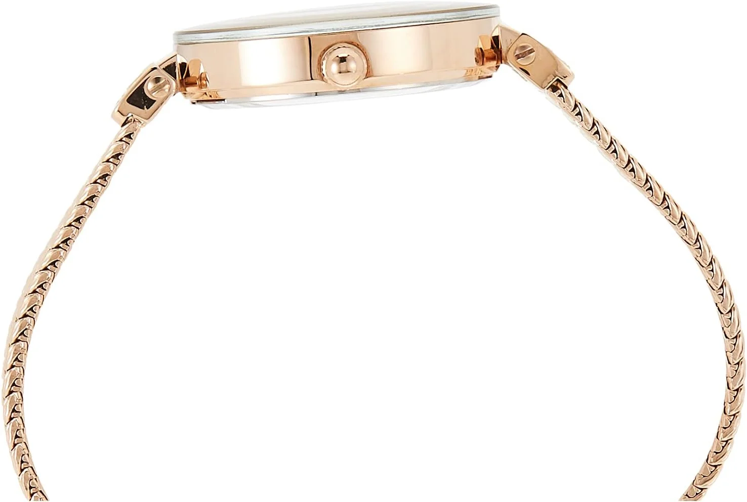 ساعت مچی زنانه آنه کلاین با دستبند توری و نگین های کریستالی