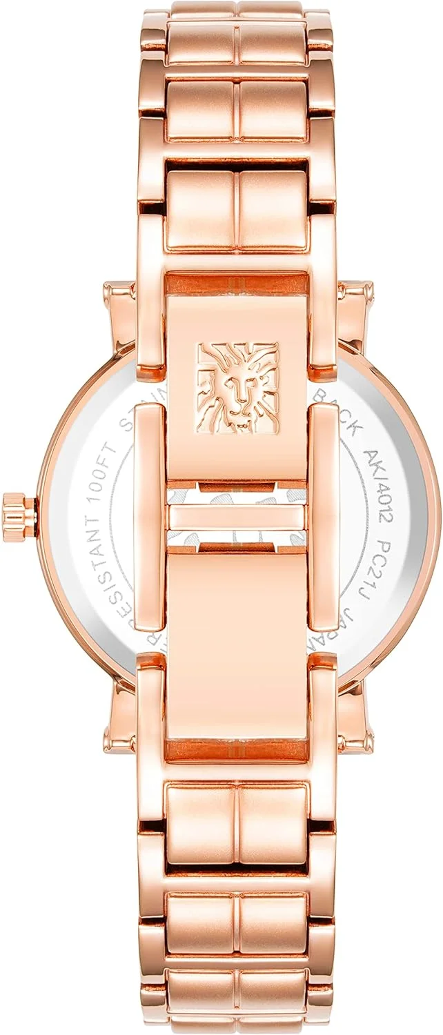 ساعت آنه کلاین زنانه آنالوگ رزگلد با ترکیب فلزات ساعت آنه کلاین زنانه آنالوگ رزگلد با ترکیب فلزات