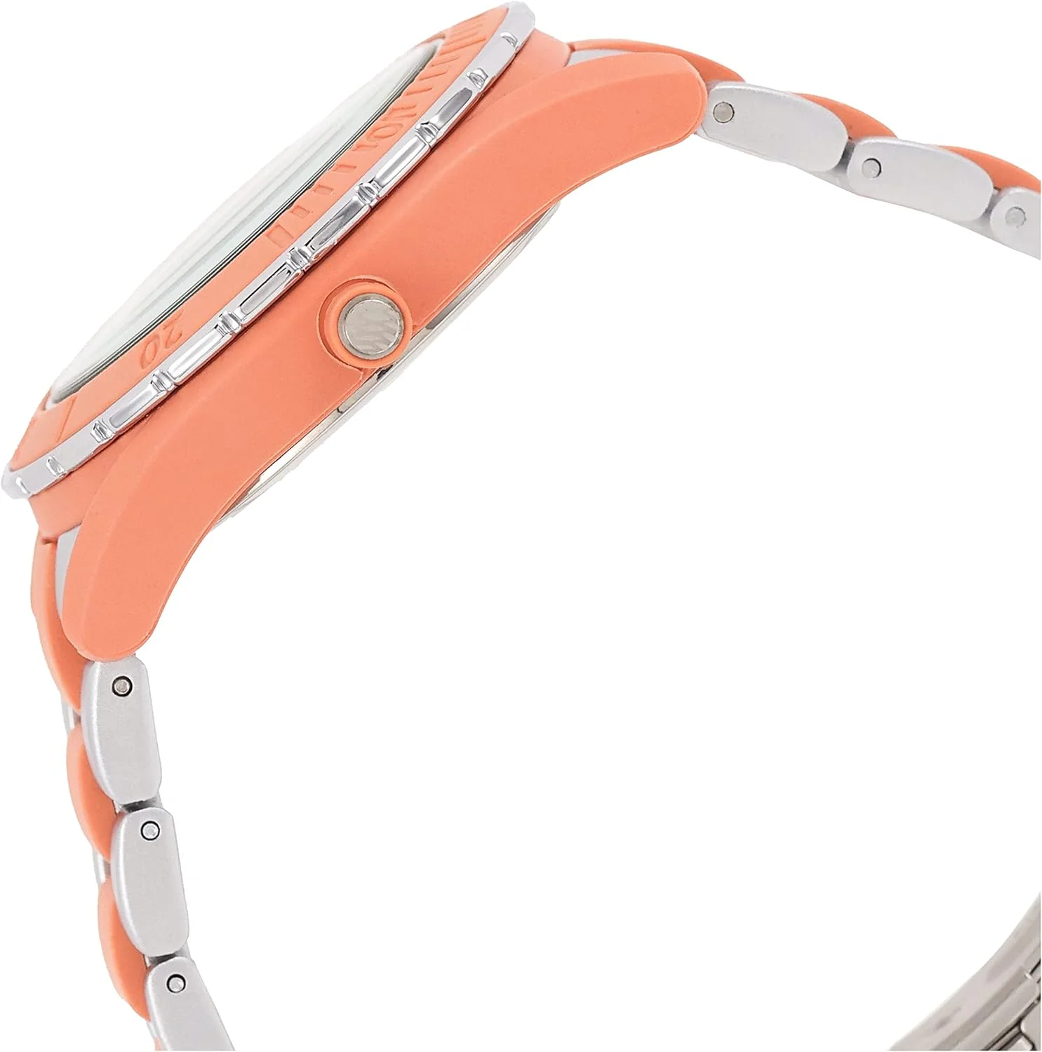 ساعت زنانه آنه کلاین مدل AK3911LBSV با نمایشگر آنالوگ و بند پلاستیکی، آبی روشن