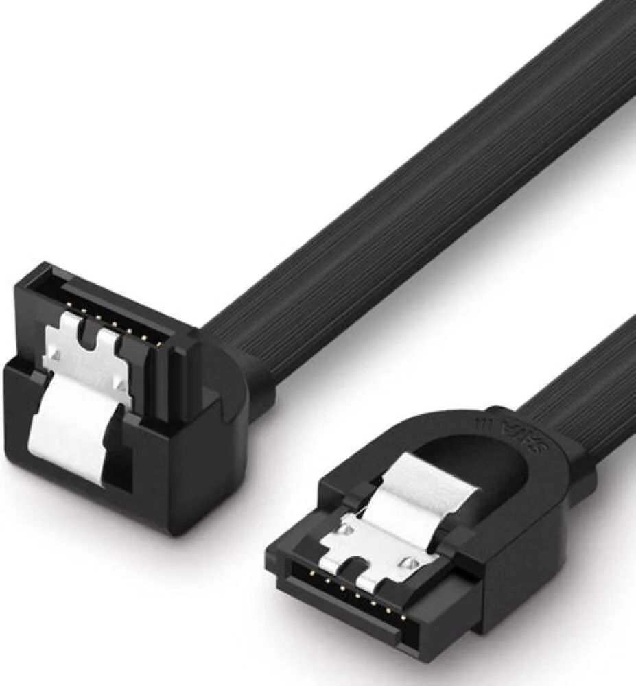 کابل داده SATA 3 یوگرین US217، 0.5 متری، HDD، SSD، ODD، کابل اتصال داده پرسرعت 6 گیگابیت بر ثانیه، زاویه دار، بادوام، مشکی | 30797 کابل داده SATA 3 یوگرین US217، 0.5 متری، HDD، SSD، ODD، کابل اتصال داده پرسرعت 6 گیگابیت بر ثانیه، زاویه دار، بادوام، مشکی | 30797