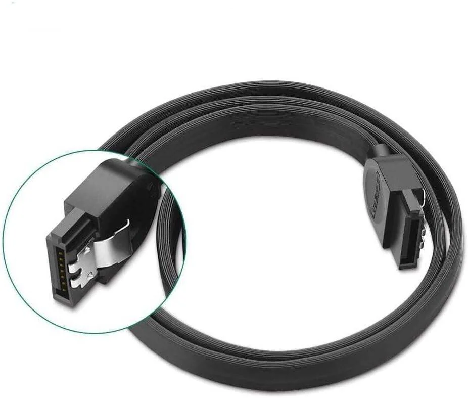 کابل داده SATA 3 یوگرین 0.5 متری (مشکی)