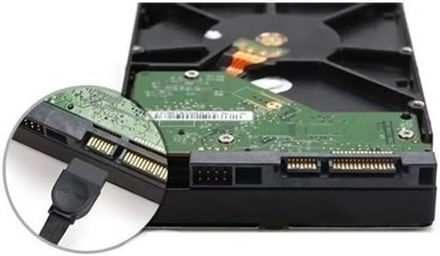 کابل داده SATA 3 یوگرین 0.5 متری (مشکی)