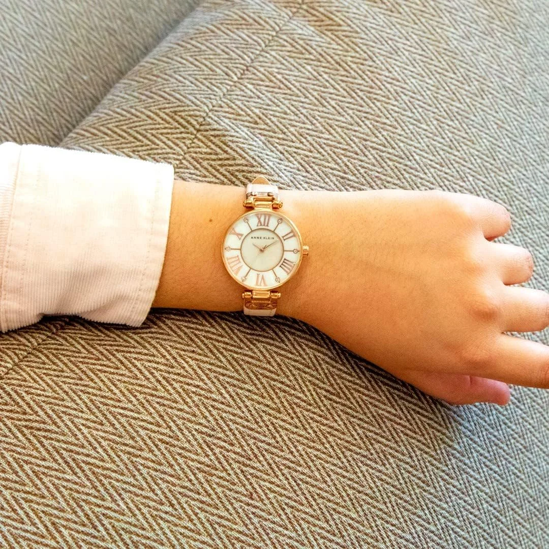 ساعت مچی زنانه آنه کلاین با بند چرمی