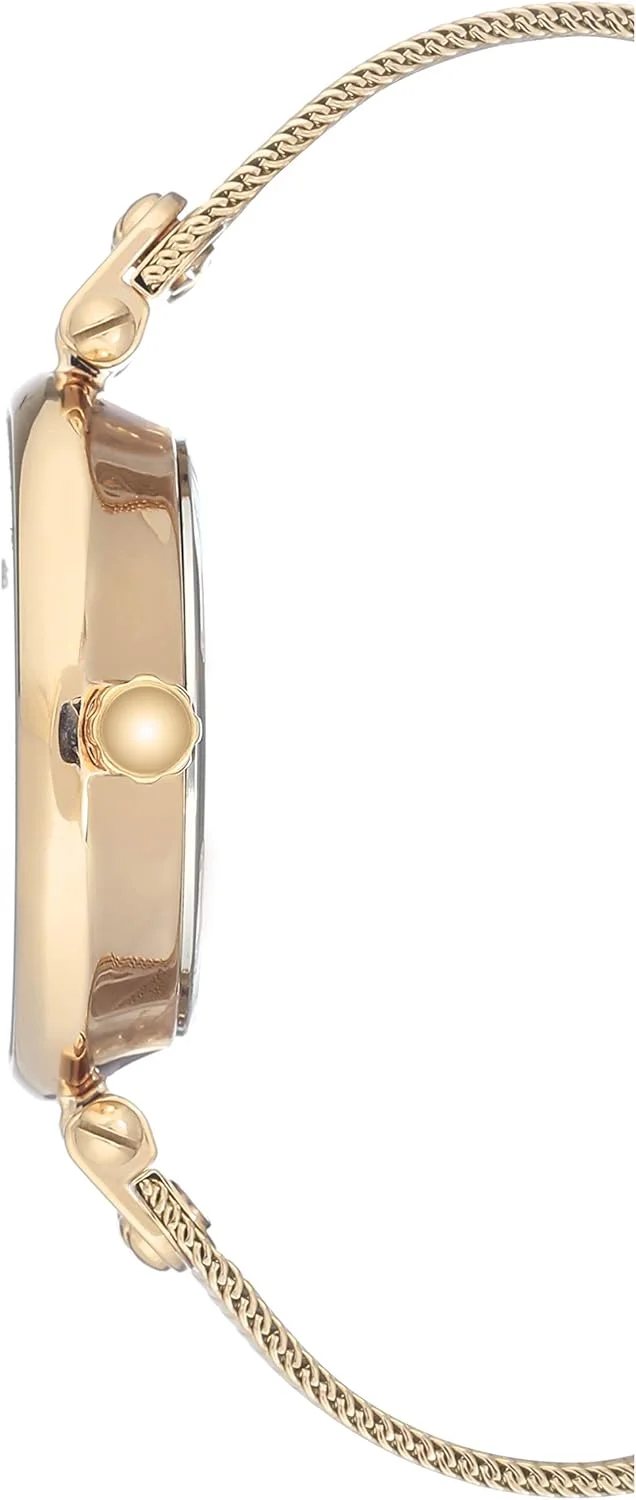 ساعت مچی زنانه آنه کلاین با دستبند توری و تزیینات کریستالی ممتاز