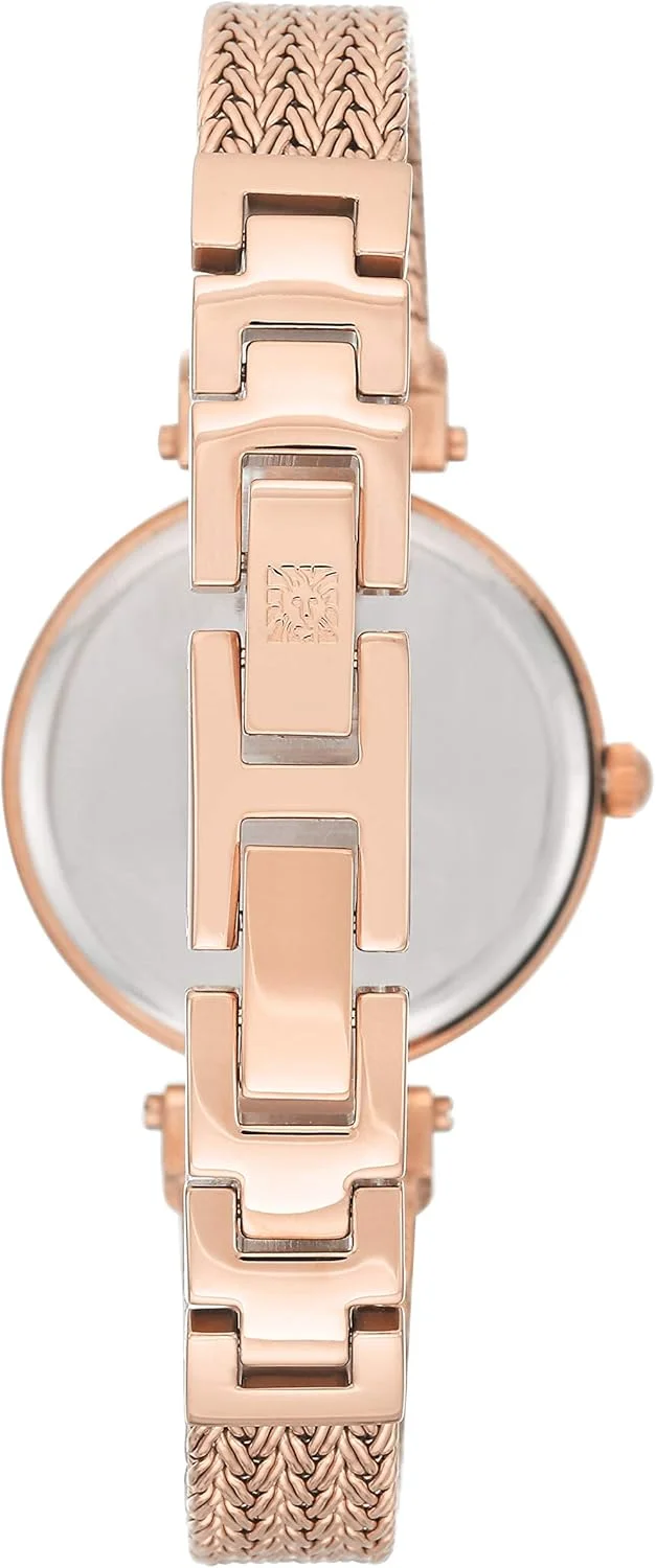 ساعت مچی زنانه آنه کلاین با دستبند توری و نگین های تزئینی