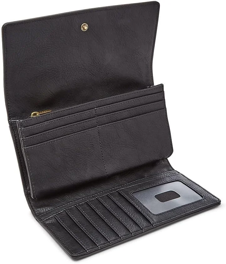 کیف کلاچ زنانه فسیل مدل Logan Flap کیف کلاچ زنانه فسیل مدل Logan Flap