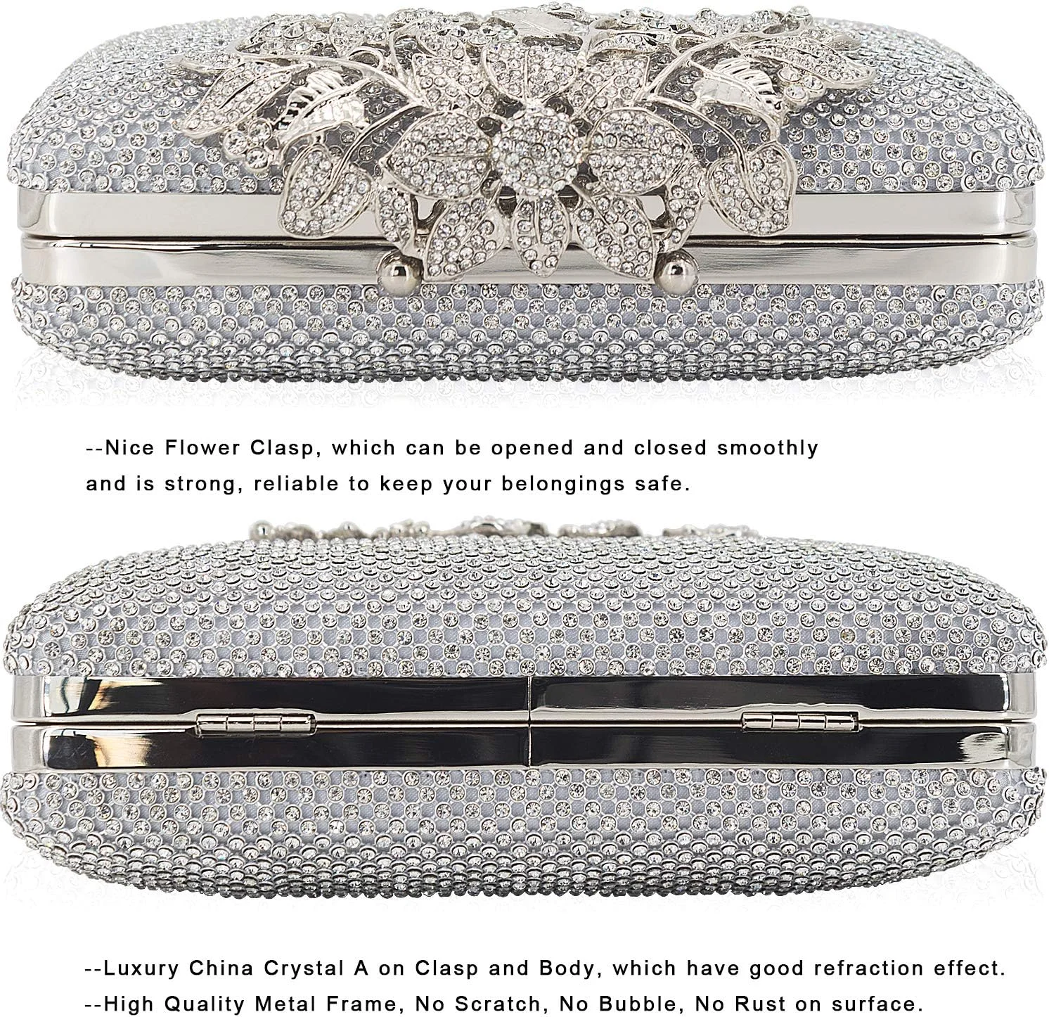 کیف دستی مجلسی زنانه DEXMAY DM مدل 20023 (تک عددی)