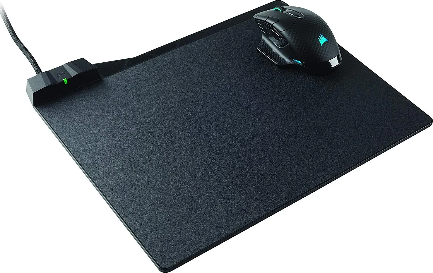 پد ماوس شارژ بیسیم Corsair MM1000 Qi – مشکی | CH-9440022-EU پد ماوس شارژ بیسیم Corsair MM1000 Qi – مشکی | CH-9440022-EU