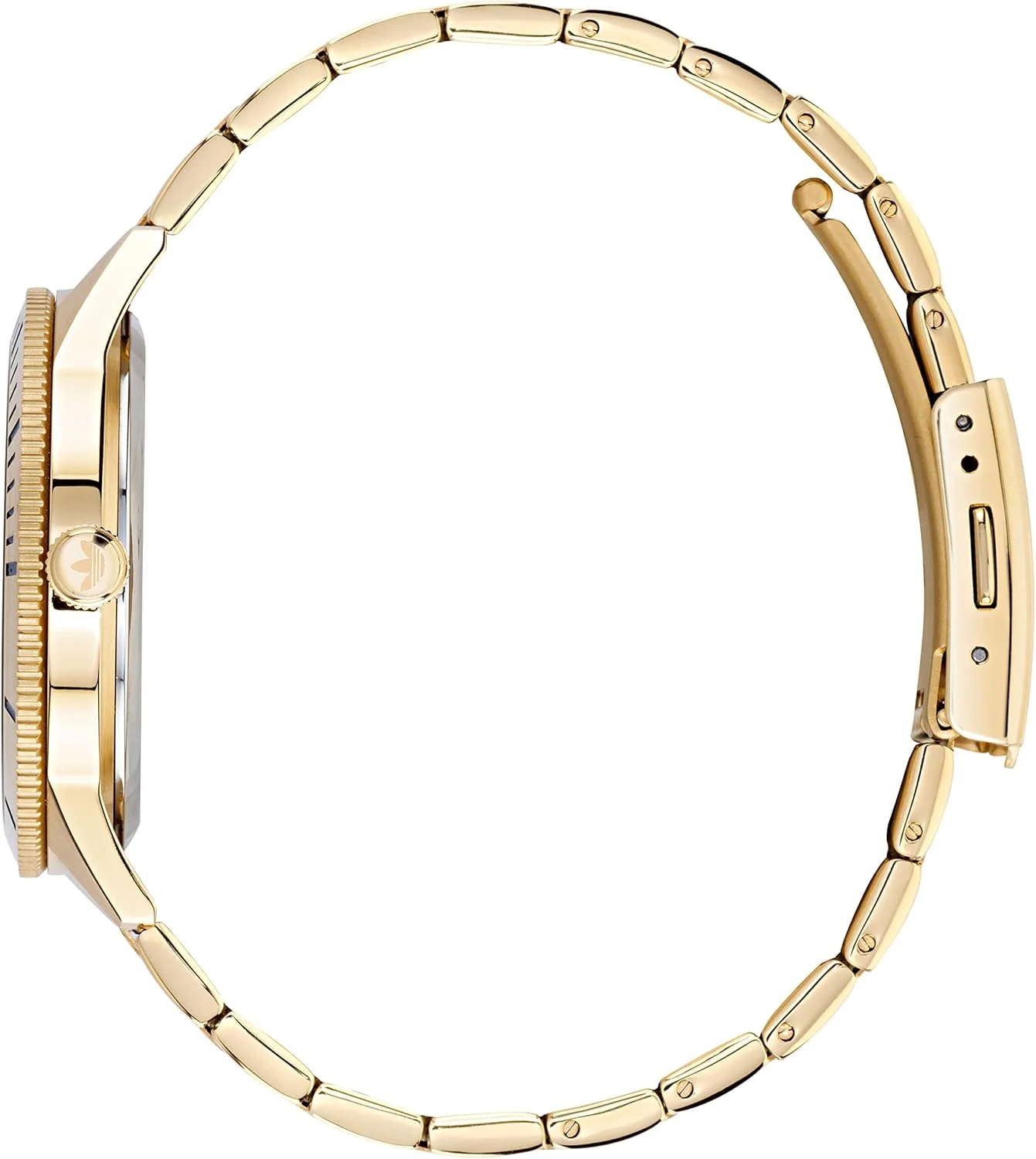 ساعت مچی آدیداس با قاب استیل طلایی، صفحه طلایی و بند استیل طلایی مدل AOFH22061 ساعت مچی آدیداس با قاب استیل طلایی، صفحه طلایی و بند استیل طلایی مدل AOFH22061