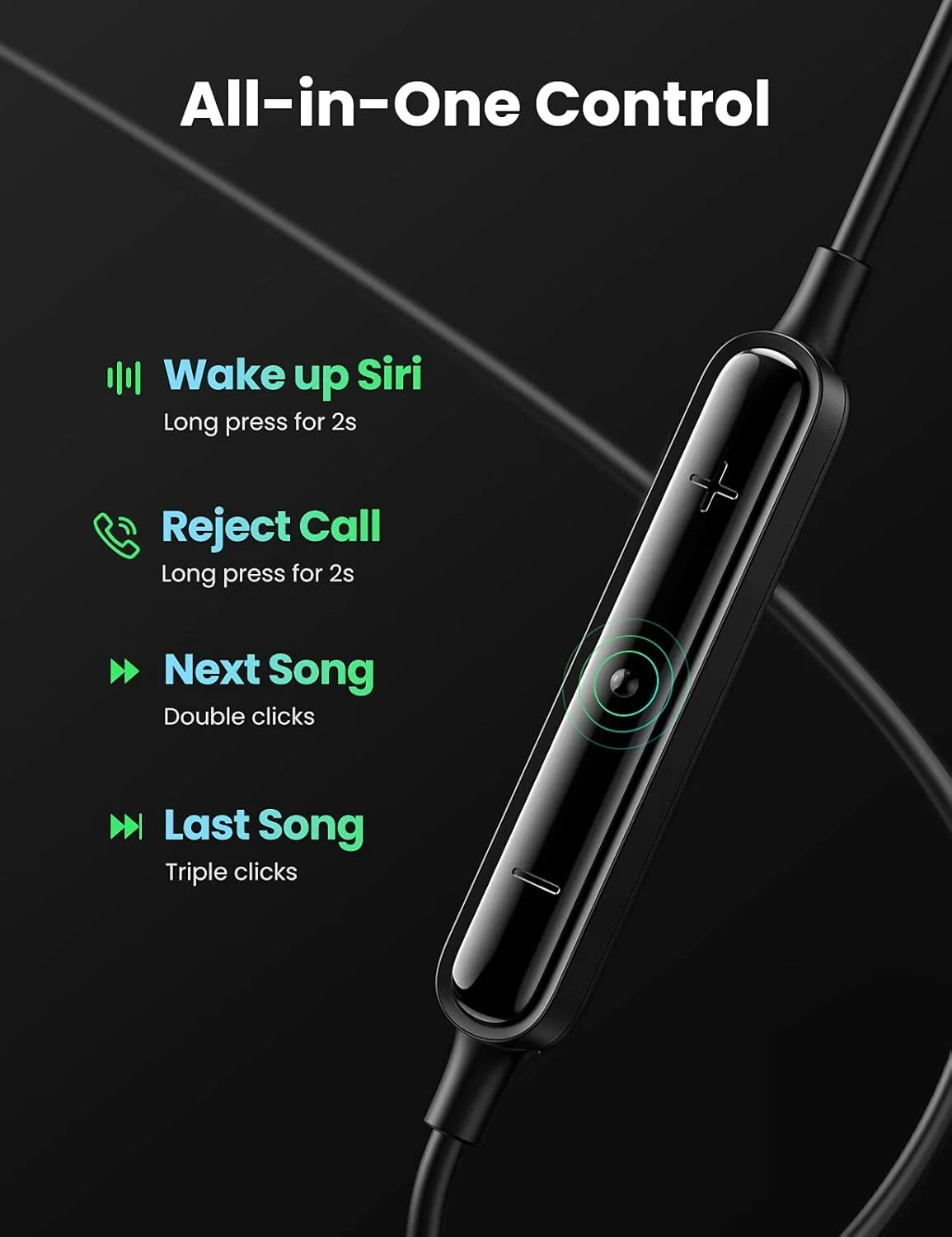 هدفونهای تایپ سی UGREEN، هدفونهای داخل گوشی دارای گواهی MFi با میکروفون USB C سیم دار، کنترل دکمهای، سازگار با آیفون 16 پرو مکس/پلاس/پرو/16، سامسونگ S25/S24/S23/S22 اولترا، ردمی نوت هدفونهای تایپ سی UGREEN، هدفونهای داخل گوشی دارای گواهی MFi با میکروفون USB C سیم دار، کنترل دکمهای، سازگار با آیفون 16 پرو مکس/پلاس/پرو/16، سامسونگ S25/S24/S23/S22 اولترا، ردمی نوت