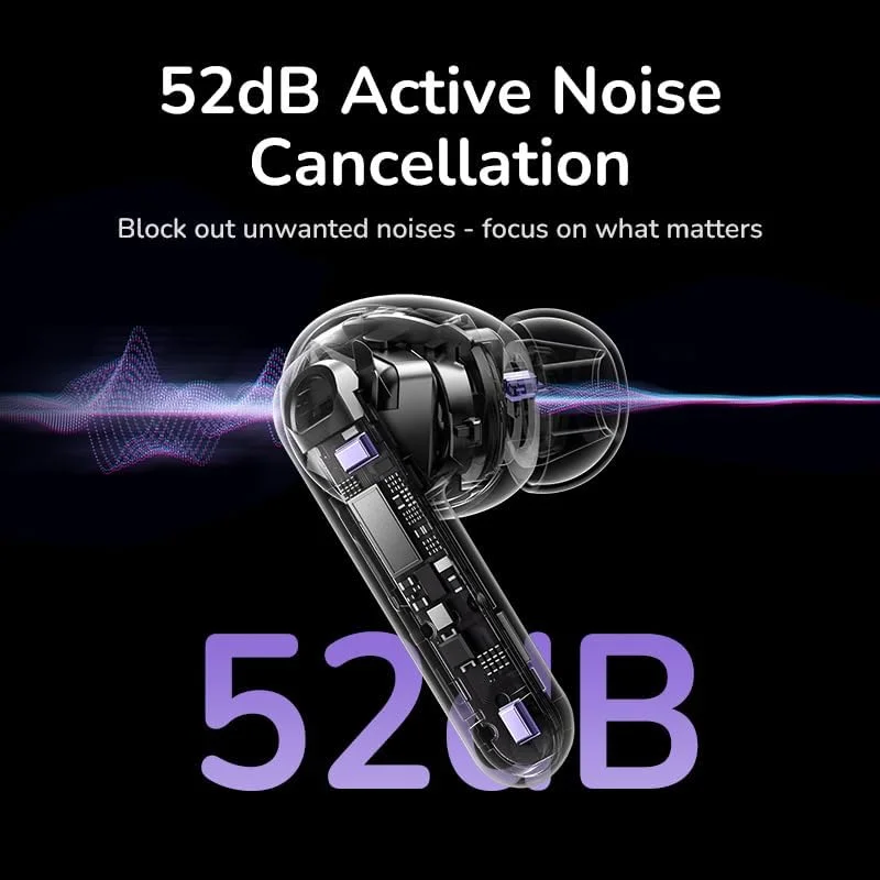 ایربادهای حذف نویز فعال UGREEN EchoBuds Magic با نمایشگر هوشمند جذاب، Hi-res & LDAC، تصویر زمینه سفارشی، هدفون های بلوتوثی داخل گوشی بی سیم، ایربادهای راحت، تماس شفاف با 2 میکروفون، 30 ساعت پخش ایربادهای حذف نویز فعال UGREEN EchoBuds Magic با نمایشگر هوشمند جذاب، Hi-res & LDAC، تصویر زمینه سفارشی، هدفون های بلوتوثی داخل گوشی بی سیم، ایربادهای راحت، تماس شفاف با 2 میکروفون، 30 ساعت پخش