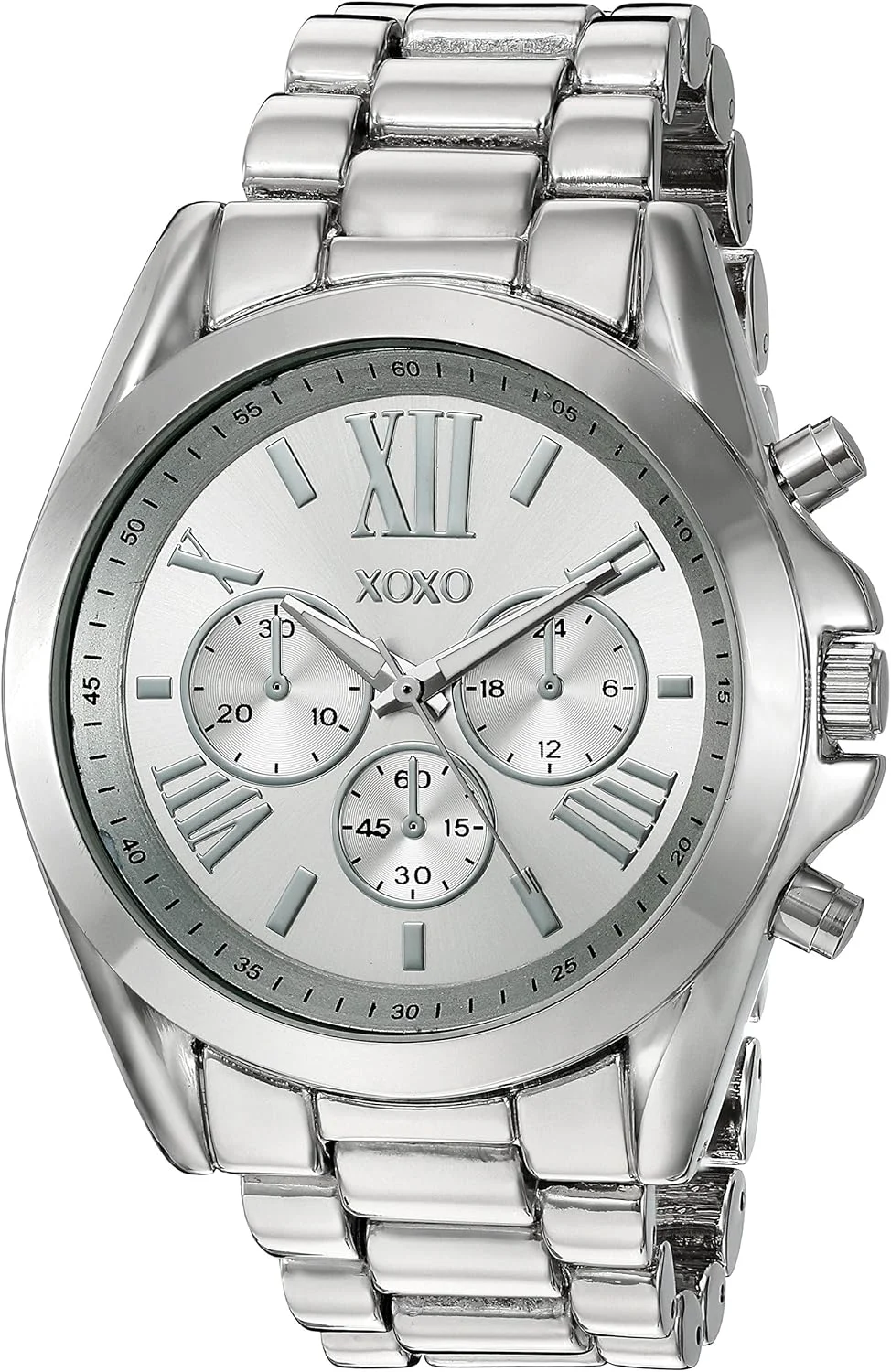 ساعت مچی زنانه آکو تایم XOXO XO5842 آنالوگ کوارتز، نقره ای