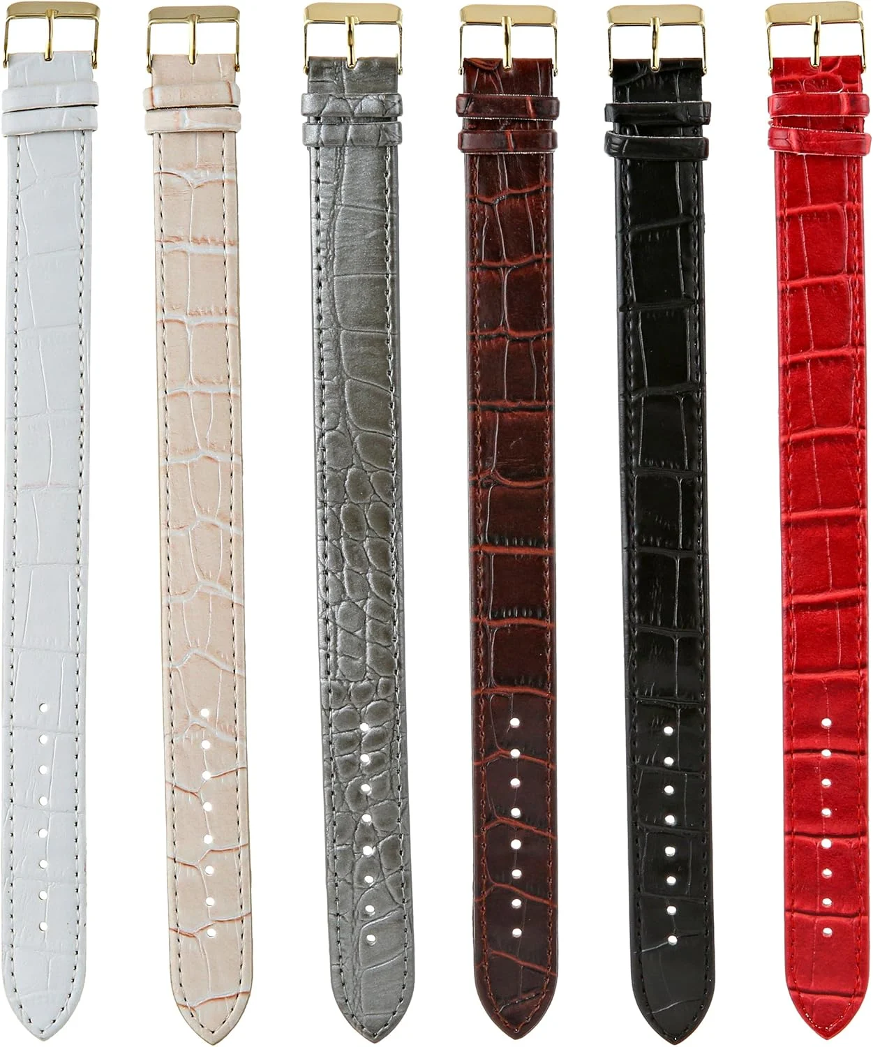 ساعت مچی زنانه آکو تایم XOXO XO9065 با نمایشگر آنالوگ، موتور کوارتز، بدنه طلایی و بندهای قابل تعویض، سفید