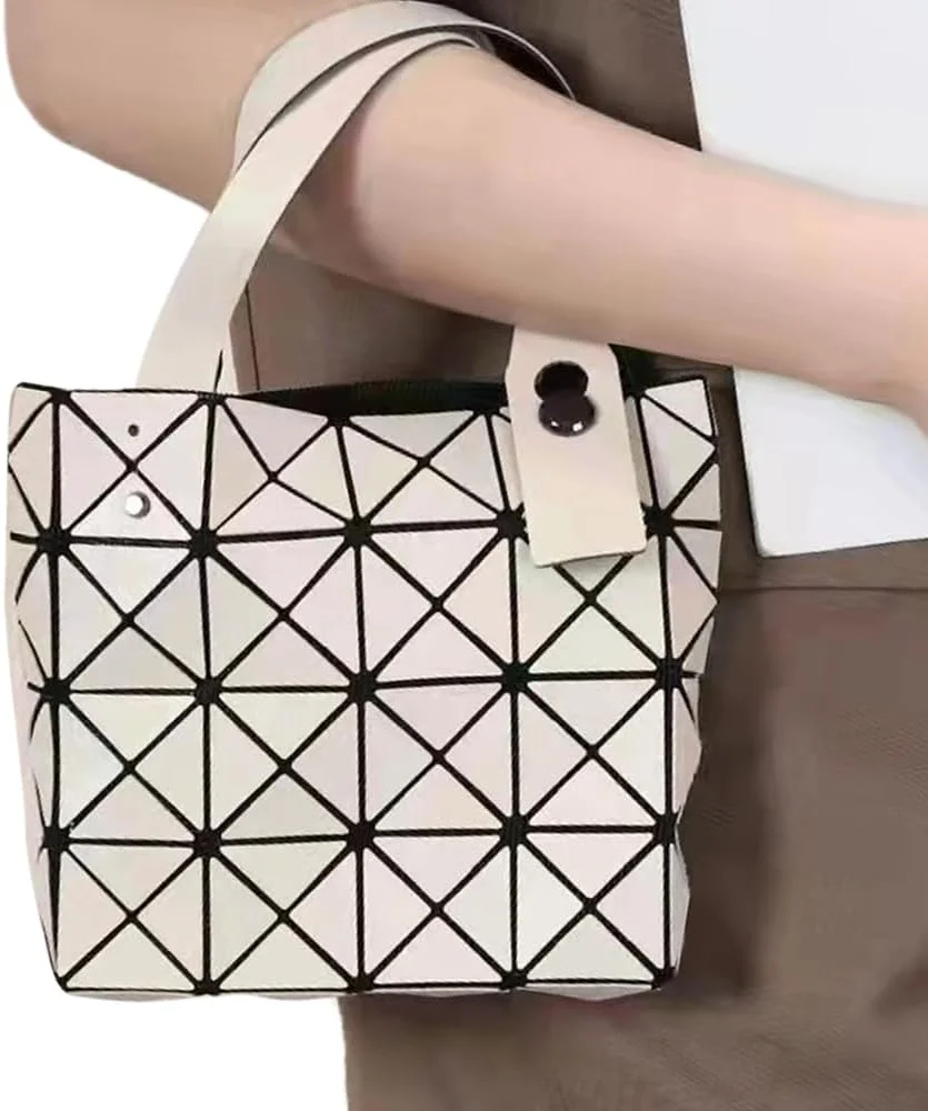 کیف دستی زنانه مدل Cici، کیف هندسی با بند مچی برای مسافرت و استفاده روزانه