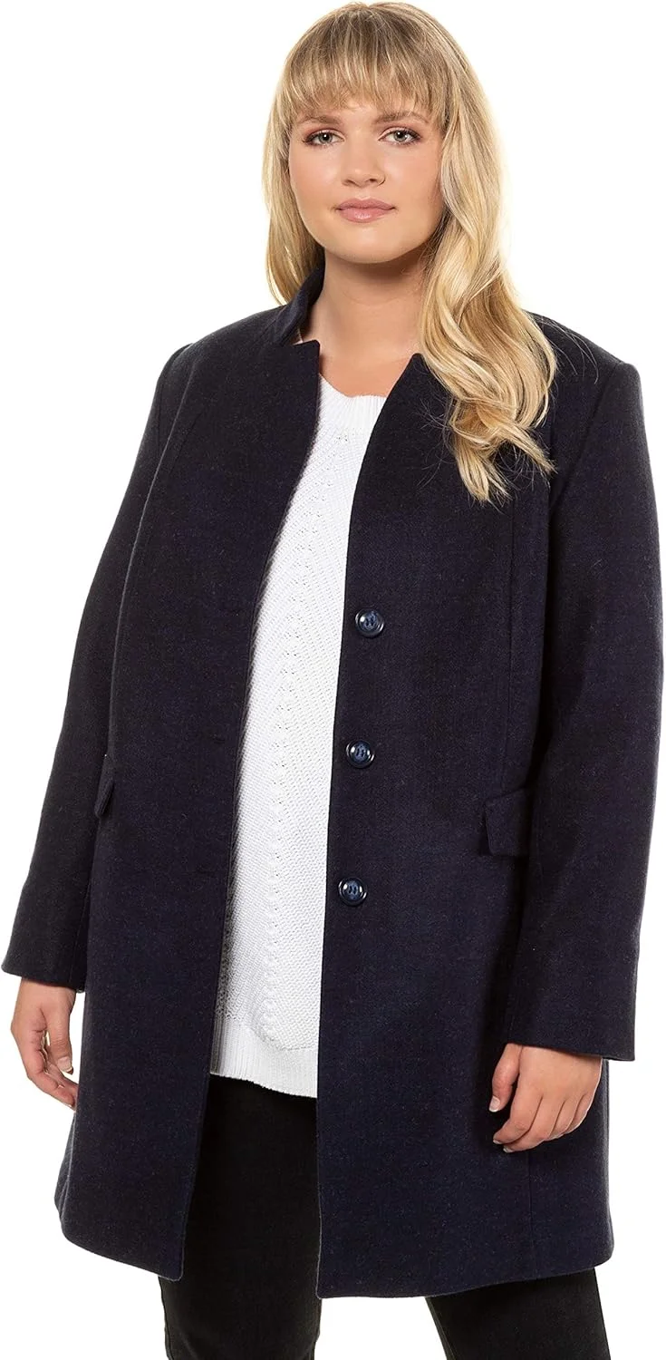 تی شرت آستین بلند یقه گرد زنانه یقه دکمه دار یولا پاپکن تی شرت آستین بلند یقه گرد زنانه یقه دکمه دار یولا پاپکن