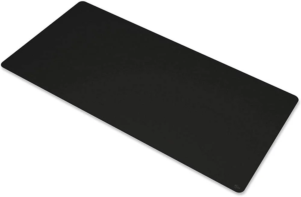 پد ماوس بزرگ و عریض مخصوص بازی مدل XXL - نسخه Stealth - پارچه مشکی با لبه های دوخته شده، 45x90 سانتیمتر