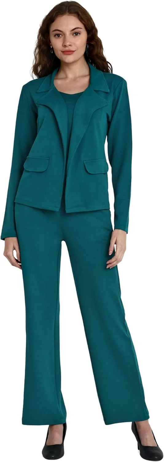 ست سه تکه کت و شلوار زنانه Leriya Fashion