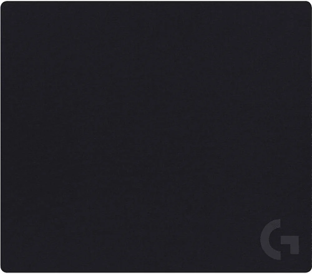 پد ماوس بازی ضخیم لاجیتک G740، بهینه شده برای حسگرهای بازی، اصطکاک سطحی متوسط، پد ماوس ضد لغزش، لوازم جانبی بازی مک و کامپیوتر، 460 x 600 x 5mm، بزرگ، مشکی | 943-000806