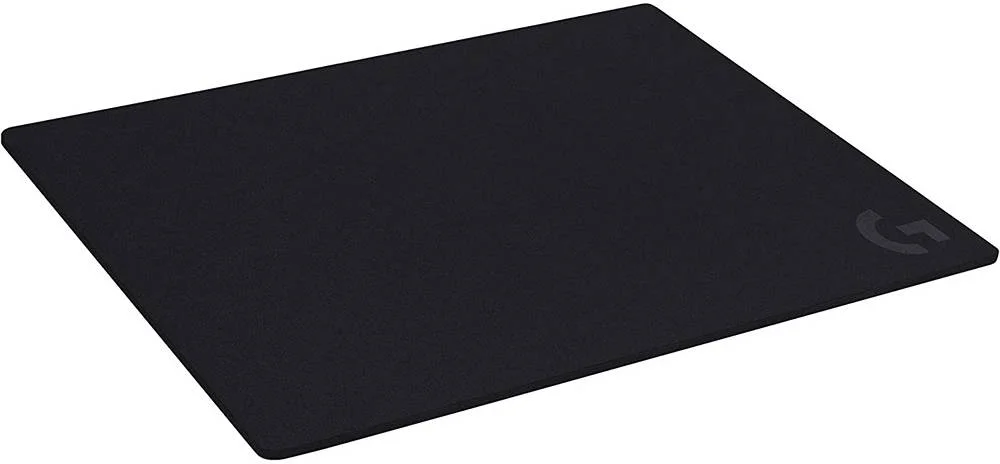 پد ماوس بازی ضخیم لاجیتک G740، بهینه شده برای حسگرهای بازی، اصطکاک سطحی متوسط، پد ماوس ضد لغزش، لوازم جانبی بازی مک و کامپیوتر، 460 x 600 x 5mm، بزرگ، مشکی | 943-000806