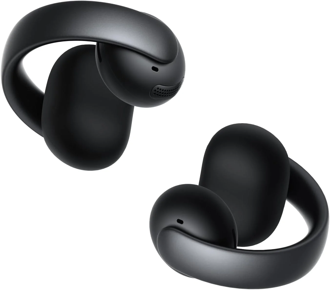 هدفون های گیره ای Soundcore AeroClip از Anker، هدفون های Open-Ear، راحتی تطبیقی، تماس های واضح با 4 میکروفون و هوش مصنوعی، تناسب پایدار، درایورهای 12 میلی متری برای باس قدرتمند، Hi-Res، طراحی حلقه باز