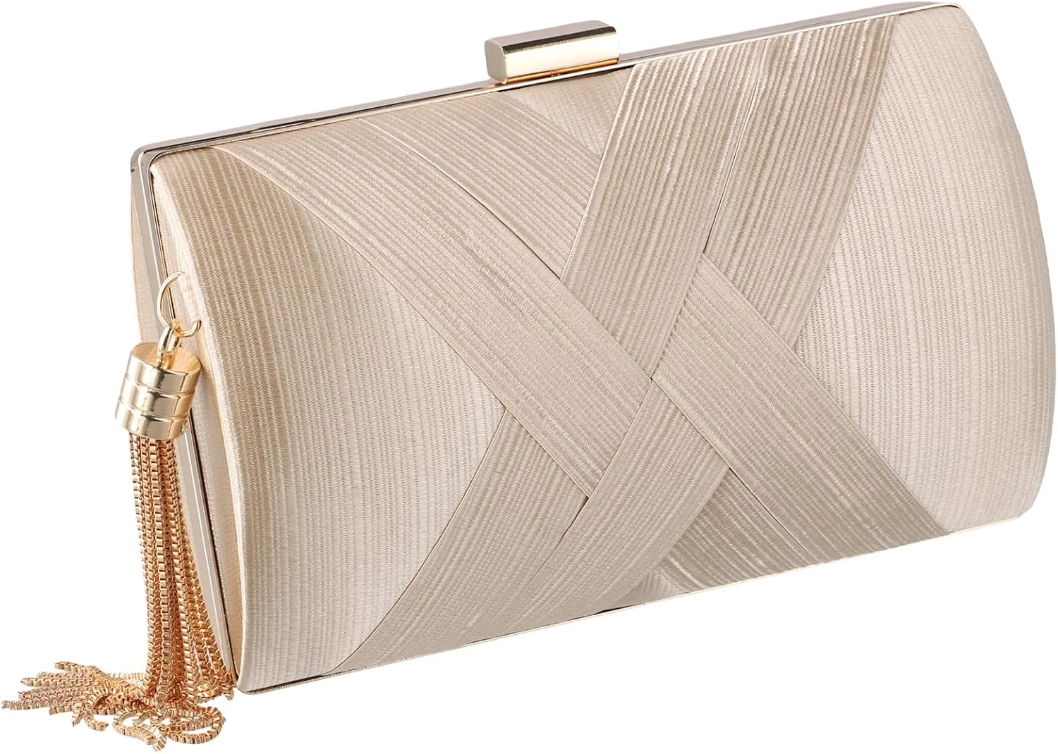 کیف دستی مجلسی زنانه، کیف دوشی و کراس بادی مناسب مهمانی و عروسی با آویز منگوله دار