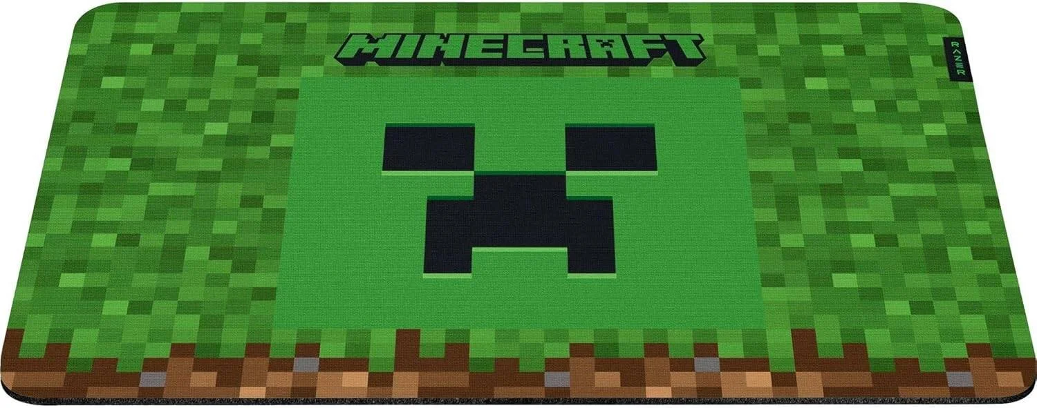 پد ماوس گیمینگ پارچه ای Razer Gigantus V2، سایز متوسط، بافت ریز بافته شده، پایه ضد لغزش، نسخه Minecraft | RZ02-03333800-R3M1